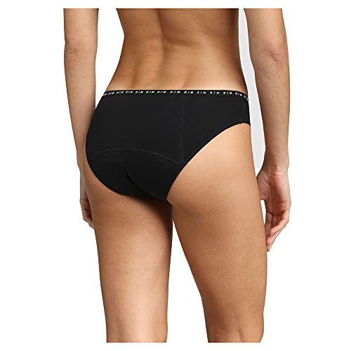 Dim Culotte MENSTRUELLE Flux ABONDANT/Nuit Ropa Interior, Noir, 36/38 Women