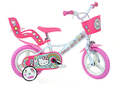 Dino Bikes Bicicleta Hello Kitty 124R-HK de 12 Pulgadas