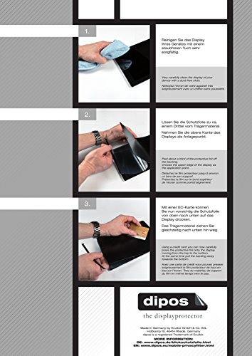dipos I Protección de la Vista Compatible con Garmin Edge 830 Protector de Pantalla [dipos Privacy]