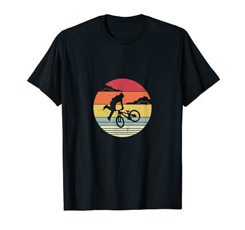 Dirt Jump Tailwhip Bicicleta Retro Camiseta