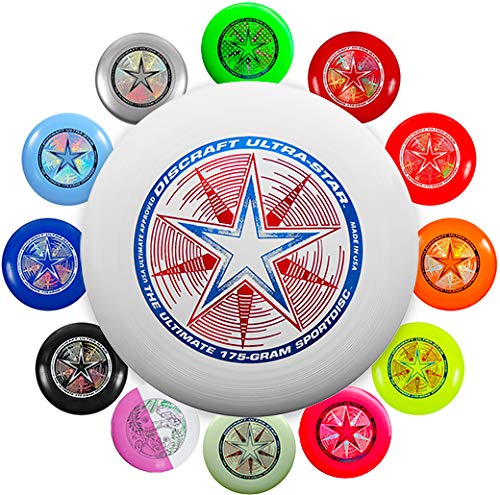 Discraft Ultra Star - Disco volador tipo frisbee de 175 gramos