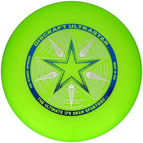 Discraft Ultra Star - Disco volador tipo frisbee de 175 gramos