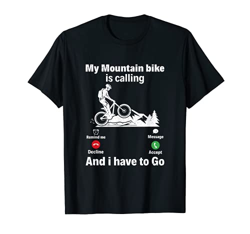 Diseño vintage de bicicleta de montaña, para amantes de la bici de descenso Camiseta