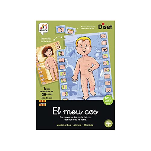 Diset - El meu cos - Joc educatiu per aprendre les parts del cos per nens a partir de 5 anys