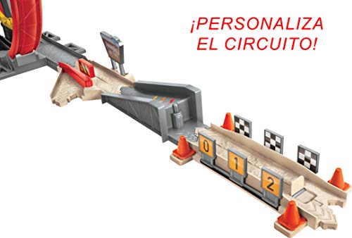 Disney Cars 3 pista de coches Super Looping XRS Rocket Racing (Mattel GJW44)