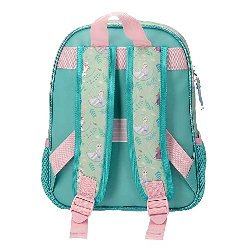 Disney Frozen Follow Your Dreams Mochila de Paseo pequeña Azul 23x28x10 cms Poliéster 6,44L