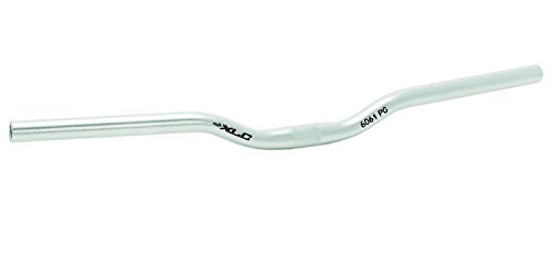 Diverse XLC Material de Bicicleta, Unisex Adulto, Silber Matt, 630 mm // 6° // Rise: 30 mm