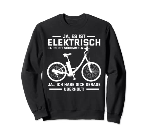 Divertida bicicleta de montaña eléctrica – Sí es eléctrica. Sudadera