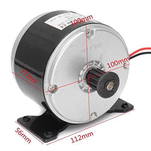 DIY Reemplace los accesorios 24V 17A 300W 2750RPM MOTOR ELÉCTRICO CEPLEADO PARA EC BICIS SCOOTER