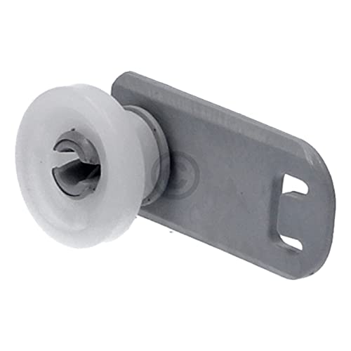 DL-pro Rodillo para cesta superior compatible con Miele 7649011, con soporte para cajón de cubiertos, cesta superior para lavavajillas