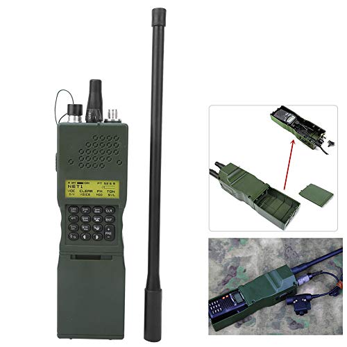 DLewiee Modelo Carcasa Sin función Talkie Walkie Scope Z020 PRC-152 Estuche de Radio simulado