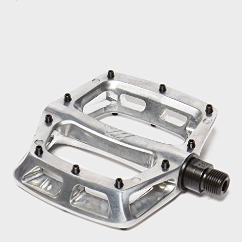 DMR V8 Alloy Flat Platform Bike Pedals V2 9/16" Axle - Polished Silver