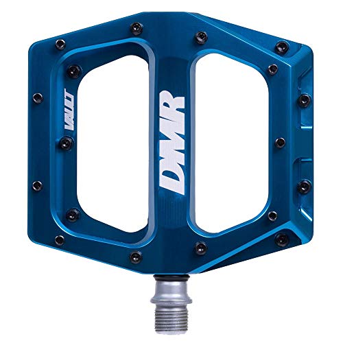 DMR Vault Flat Wide Mountain Bike MTB MTB Flattie Freeride Pedales - Azul