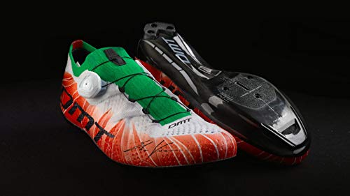 DMT KR1 Tricolor - Zapatillas de ciclismo, color Rojo, talla 38 EU