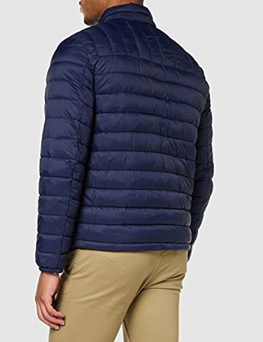 Dockers LIGHTWEIGHT NYLON PACKABLE JACKET, Chaqueta para Hombre, Azul (Pembroke), M