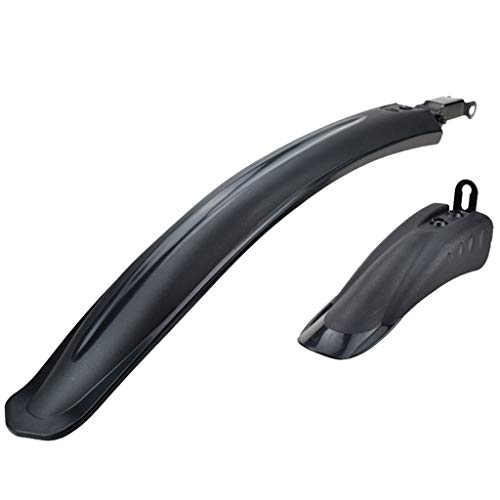 DOGZI Guardabarros Delantero,Guardabarros Trasero,Soporte Para Xiaomi EF1 Bicicleta electrica (Guardabarros Delantero+Guardabarros Trasero)