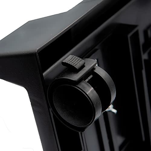 Donkey pc - Soporte CPU bajo Mesa Ajustable para tu Ordenador de sobremesa. Soporte Ordenador Ruedas, 4 con Bloqueo y Las 4 con giros de 360º. Compatible con la mayoría de pc sobremesa. Negro.