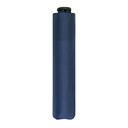 doppler Bolsillo Paraguas Cero,99 - Peso de sólo 99 Gramos - Estable - A Prueba de Viento - 21 cm - Deep Blue
