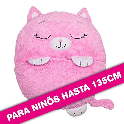 Dormi Locos- Gato, Color Rosa (Concentra 506125)