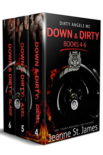 Down & Dirty: Books 4-6: Dirty Angels MC (Dirty Angels MC Series Box Set Book 2) (English Edition)