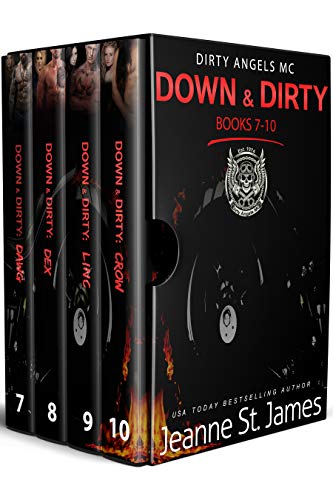 Down & Dirty: Books 7-10: Dirty Angels MC (Dirty Angels MC Series Box Set Book 3) (English Edition)