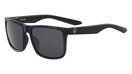 Dragon Dr Meridien Ll Polar Gafas de Sol, Negro Brillante, Taille Unique para Hombre