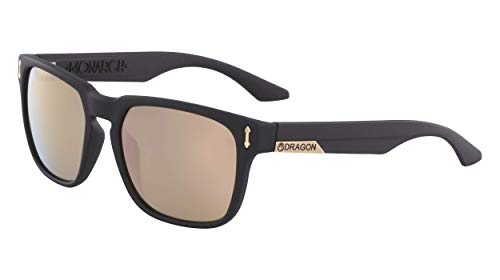 Dragon Dr513si Ll Mi Monarch Ion Gafas de Sol, Matte Black, 55mm, 19mm, 140mm para Hombre