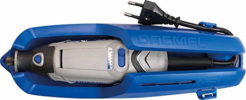 Dremel 3000 - Multiherramienta 130 W, kit con 1 complemento y 25 accesorios y estuche, velocidad variable 10.000 - 33.000 rpm para tallar, grabar, fresar, amolar, limpiar, pulir, cortar y lijar