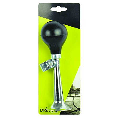 Dresco 5250101 – Bocina para Bicicleta, Cromo/Negro