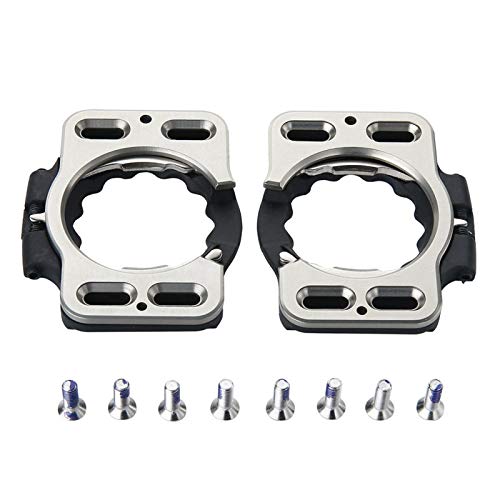 DSFSAEG Cubierta de pedal de bicicleta para bicicleta, clip de pedal de liberación rápida, zapatos para Speedplay Zero, acción pave/ultra ligera, X1, X2, X5 (1 par)