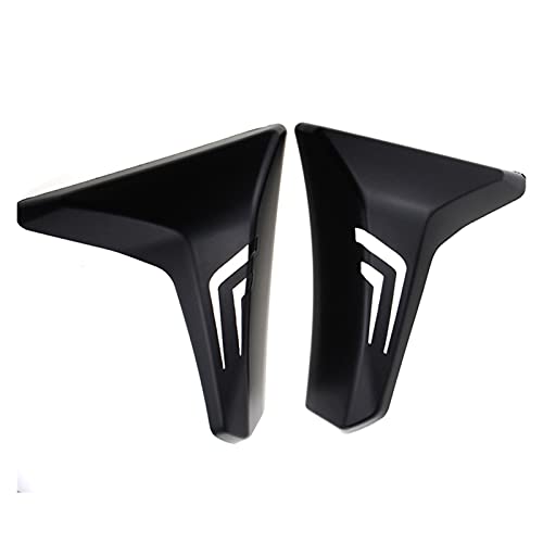 Dull Apto para yamaha T-MAX TMAX 530 2017 2017 2019 Tapa de la luz de la señal de giro Capas de cáscara de cola mate negra (Color : Matte black)