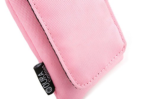 DURAGADGET Funda Acolchada Rosa Compatible con Smartwatch Suunto Spartan Sport Wrist HR, Suunto 9 Baro, Polar Ignite, Montblanc Summit 2 - con Motivo De Notas Musicales - ¡Impermeable!