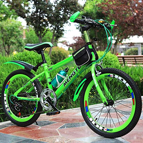 DX Bicicleta Estudiante Carretera Carretera al Aire Libre Niños y niñas Montaña Trave 20 Pulgadas Velocidad 200b u200bAdjustabl