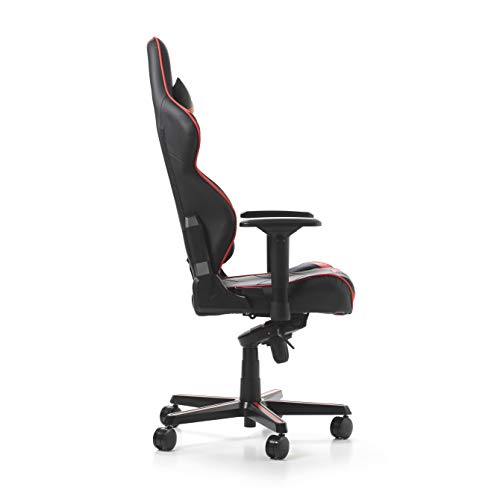 DXRacer (el Original) Racing Pro R131 Silla Gaming, Cuero sintético, Negro & Rojo, 165-195 cm