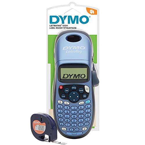 Dymo LetraTag LT-100H - Impresora de etiquetas, color azul