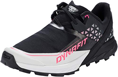 Dynafit Alpine DNA W, Zapatillas de Running Unisex Adulto, Black out/Pink GLO, 41 EU
