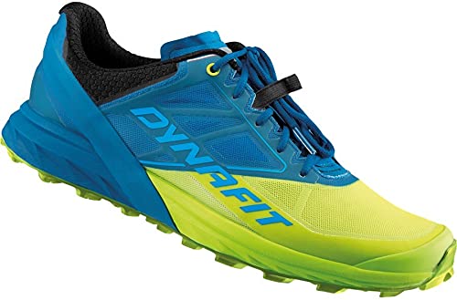 Dynafit Alpine, Zapatillas de Running Hombre, Fjord/Lime Punch, 43 EU