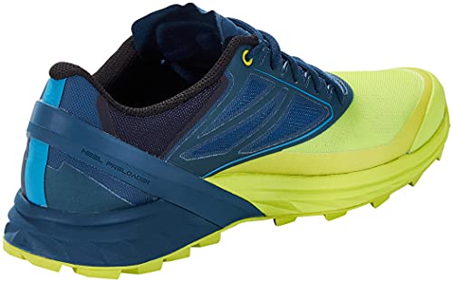 Dynafit Alpine, Zapatillas de Running Hombre, Fjord/Lime Punch, 43 EU