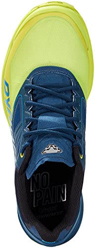 Dynafit Alpine, Zapatillas de Running Hombre, Fjord/Lime Punch, 43 EU