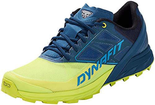 Dynafit Alpine, Zapatillas de Running Hombre, Fjord/Lime Punch, 43 EU