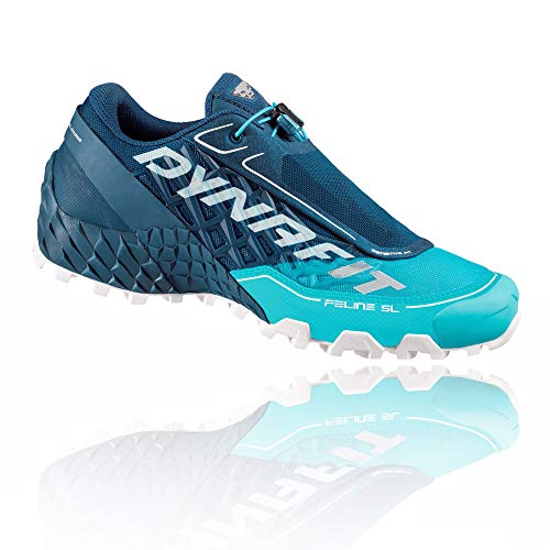 Dynafit Feline SL W, Zapatillas de Running Mujer, Poseidon/Silvretta, 40 EU