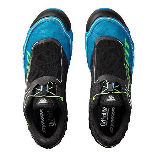 Dynafit Feline SL, Zapatillas de Running Hombre, Asphalt/Methyl Blue, 45 EU