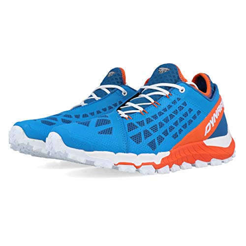 Dynafit Trailbreaker EVO, Zapatillas de Trail Running Hombre, Methyl Blue/Orange, 39 EU