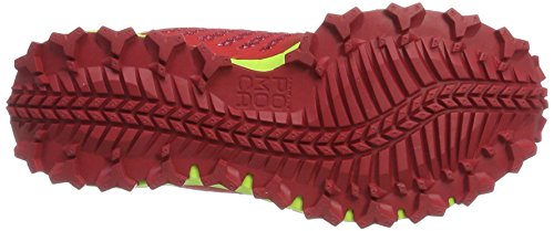 Dynafit Trailbreaker W, Zapatillas de Running para Asfalto Mujer, Rojo (Crimson/Fluo Yellow), 37 EU