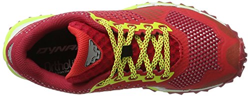 Dynafit Trailbreaker W, Zapatillas de Running para Asfalto Mujer, Rojo (Crimson/Fluo Yellow), 37 EU