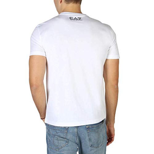 EA7 T-Shirt Uomo Mod. 3HPT09 PJ02Z 1100 White L