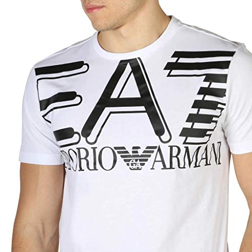 EA7 T-Shirt Uomo Mod. 3HPT09 PJ02Z 1100 White L