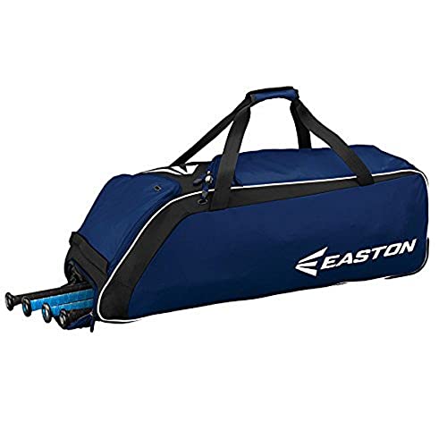 EASTON E510W Bat & Equipment - Bolsa con Ruedas, Color Azul Marino