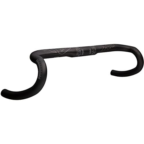 Easton Guidon Route Carbone EC90 AX-40cm-16° -Compatible Di2 Manillar de Carretera, Unisex Adulto, Negro, 40 cm