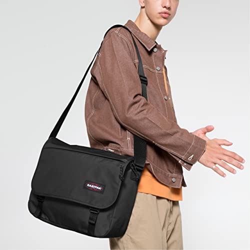 Eastpak Delegate + Bolso Bandolera, 39 Cm, 20 Litros, Negro (Black)